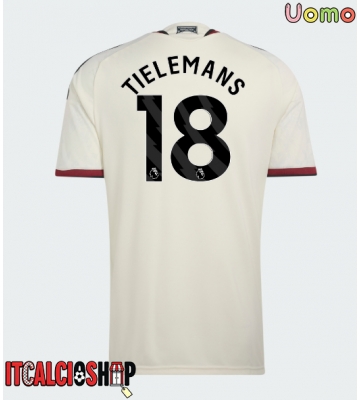 Manchester United Youri Tielemans #18 Terza Maglia 2026-27 Manica Corta